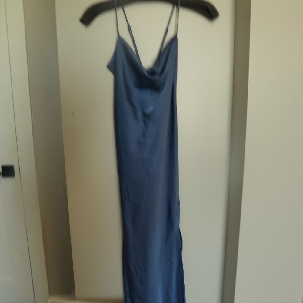 Astr Blue Maxi Dress